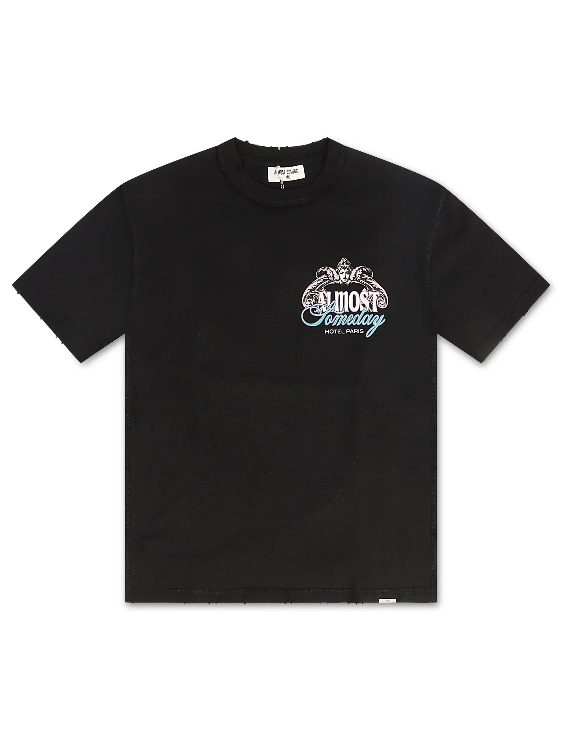 Almost Someday Prague Tee - Black Denim Exchange
