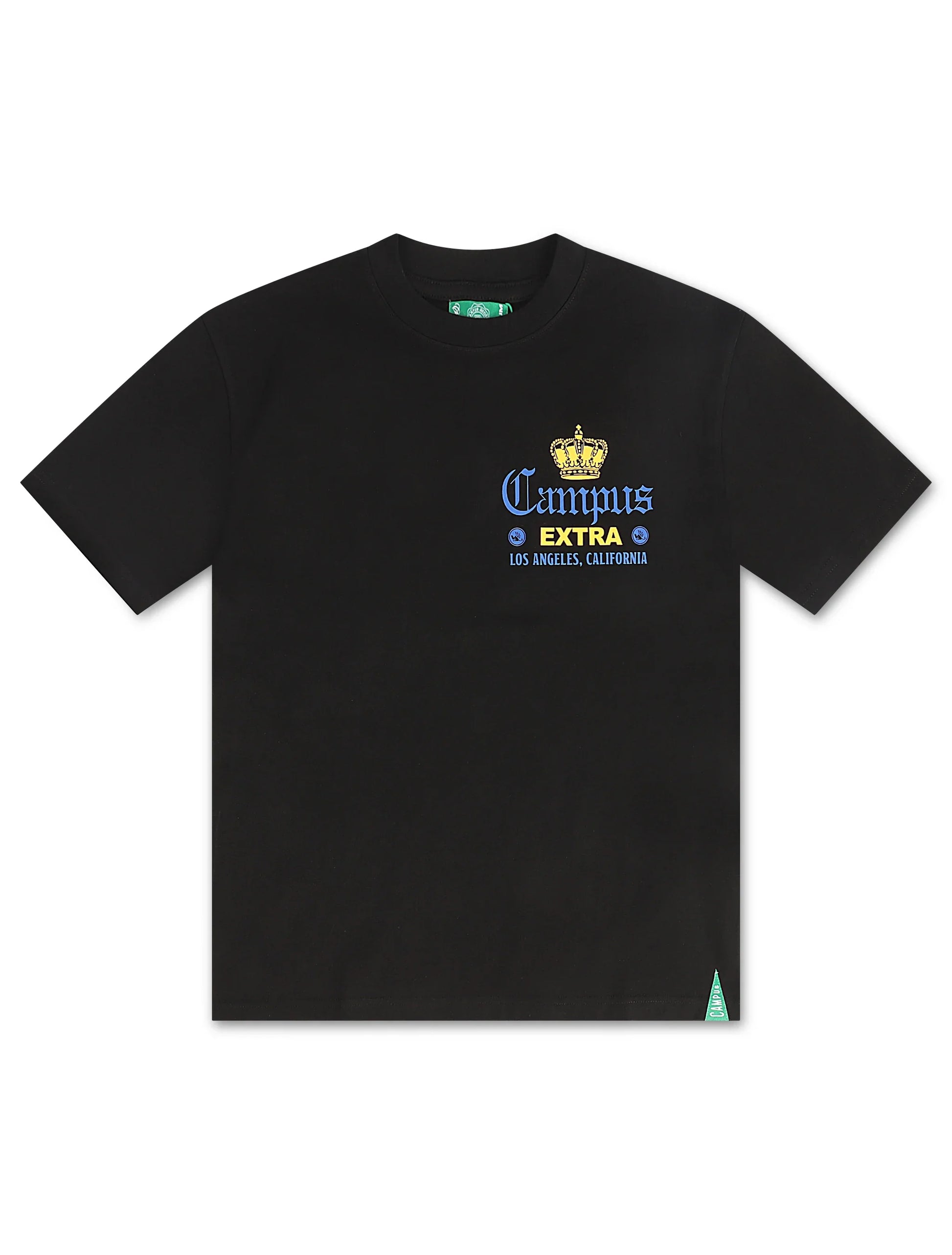 Campus La Via Cropped Tee - Black Denim Exchange