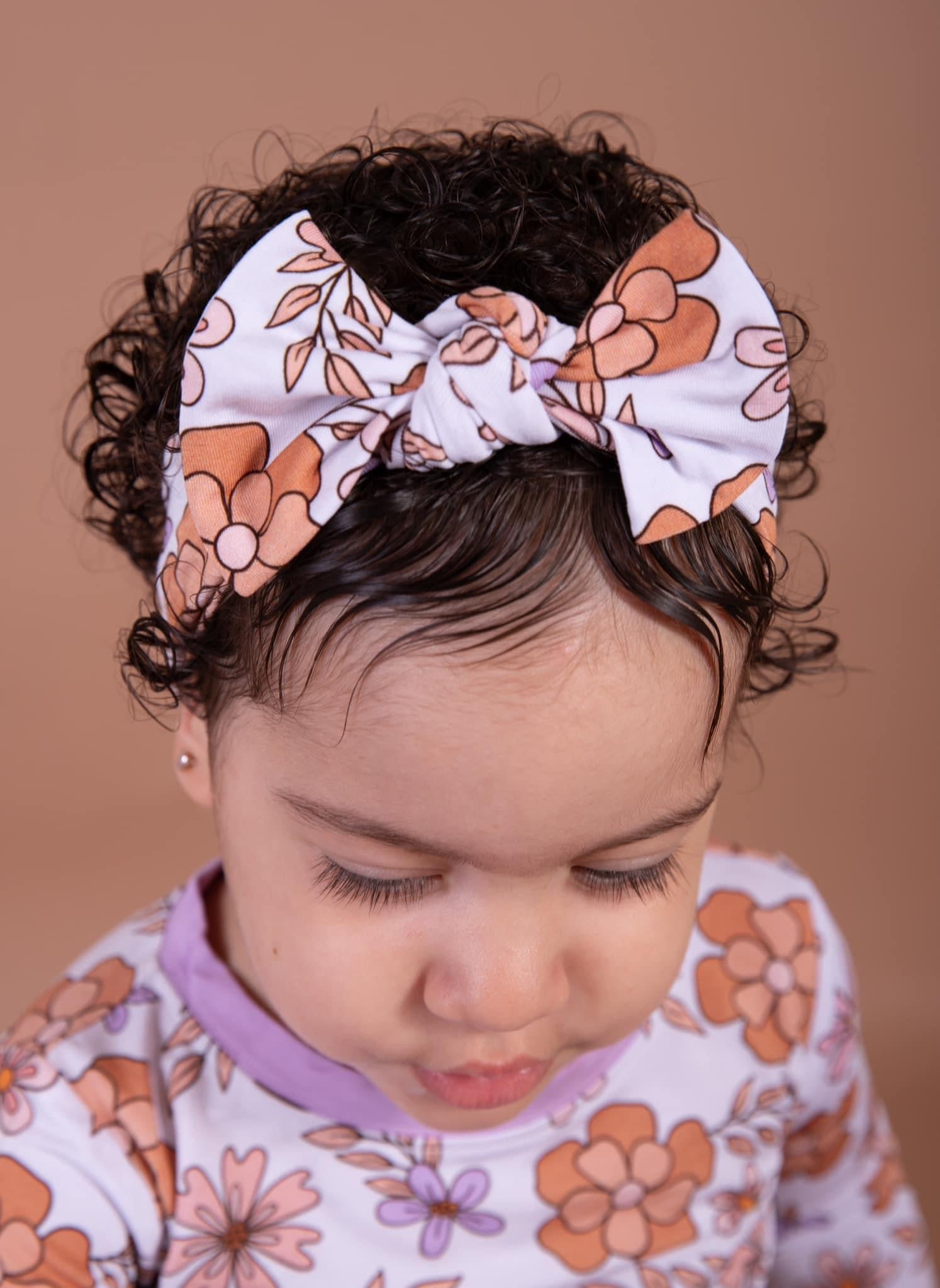 Mabel - Headband Blush Lotus