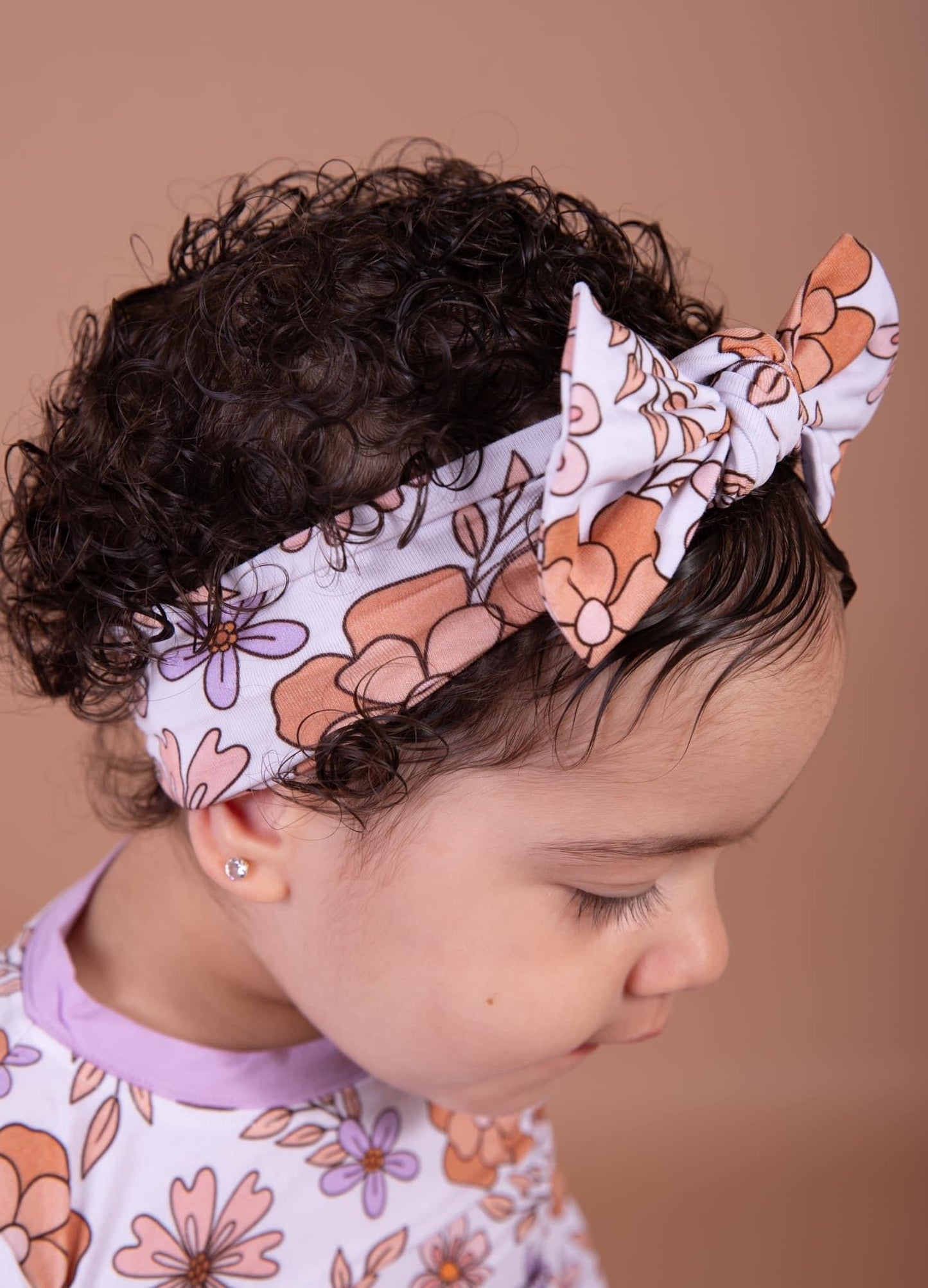 Mabel - Headband Blush Lotus