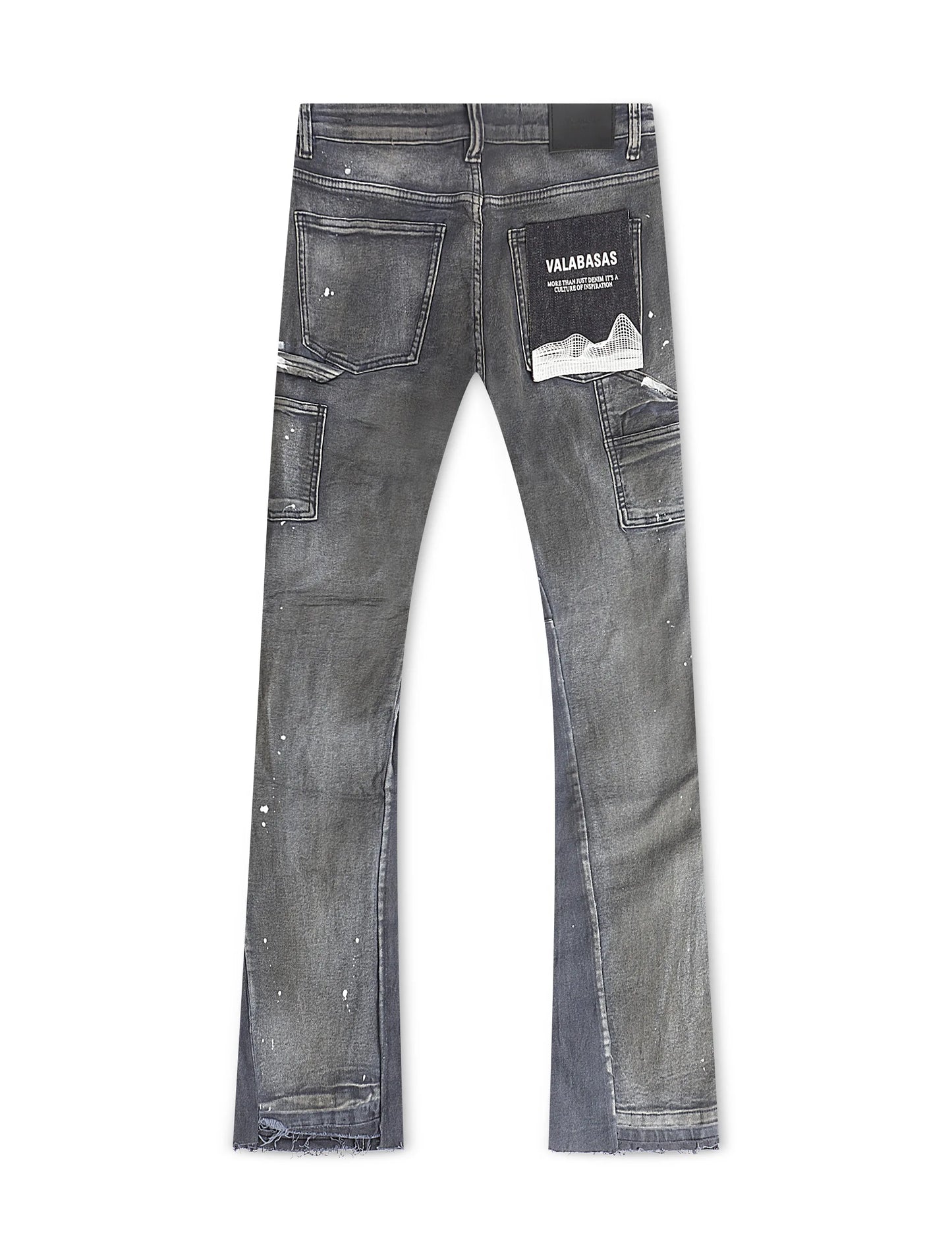 Valabasas Stellar Night Stacked Jeans - Dark Blue Denim Exchange