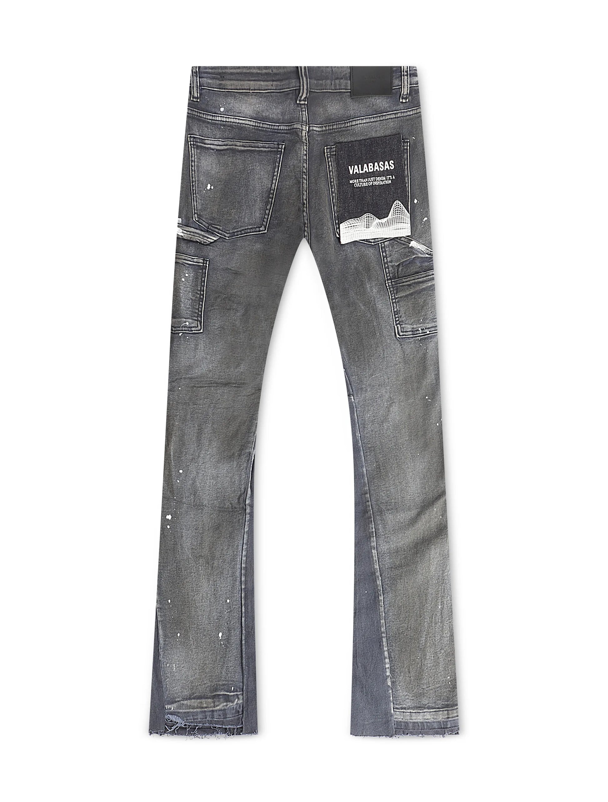 Valabasas Stellar Night Stacked Jeans - Dark Blue Denim Exchange