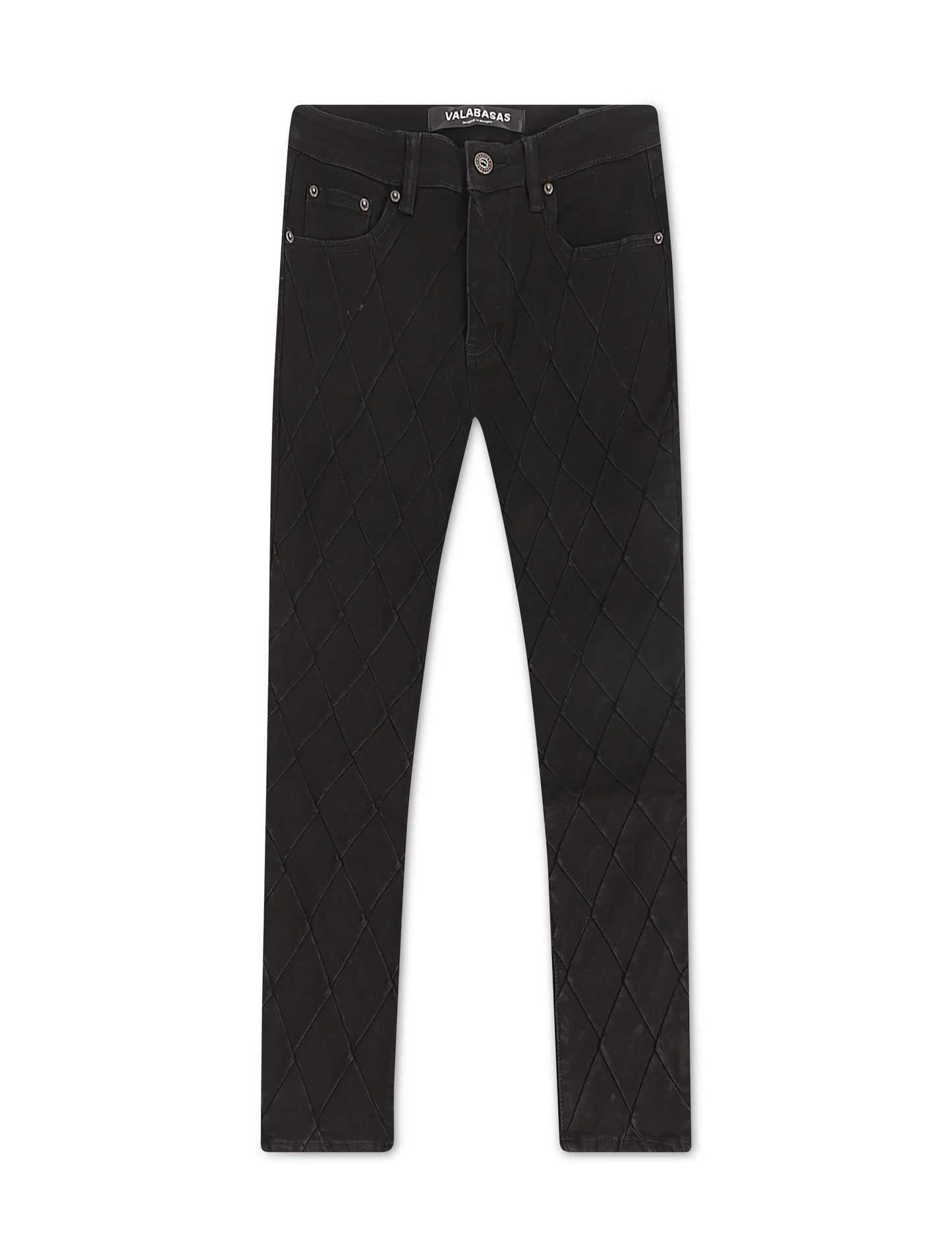 Valabasas Drift Skinny Jeans - Jet Black Denim Exchange