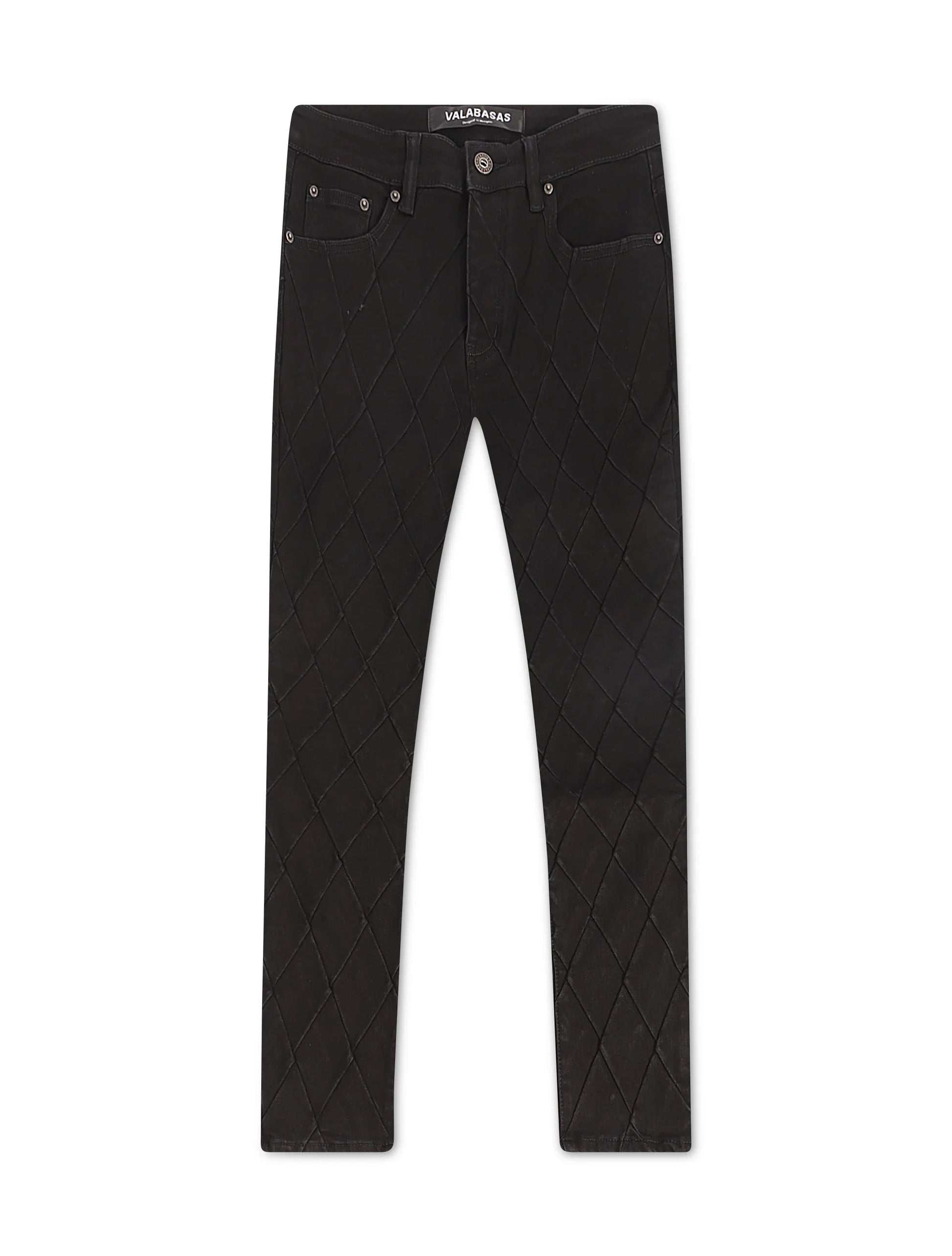 Valabasas Drift Skinny Jeans - Jet Black Denim Exchange