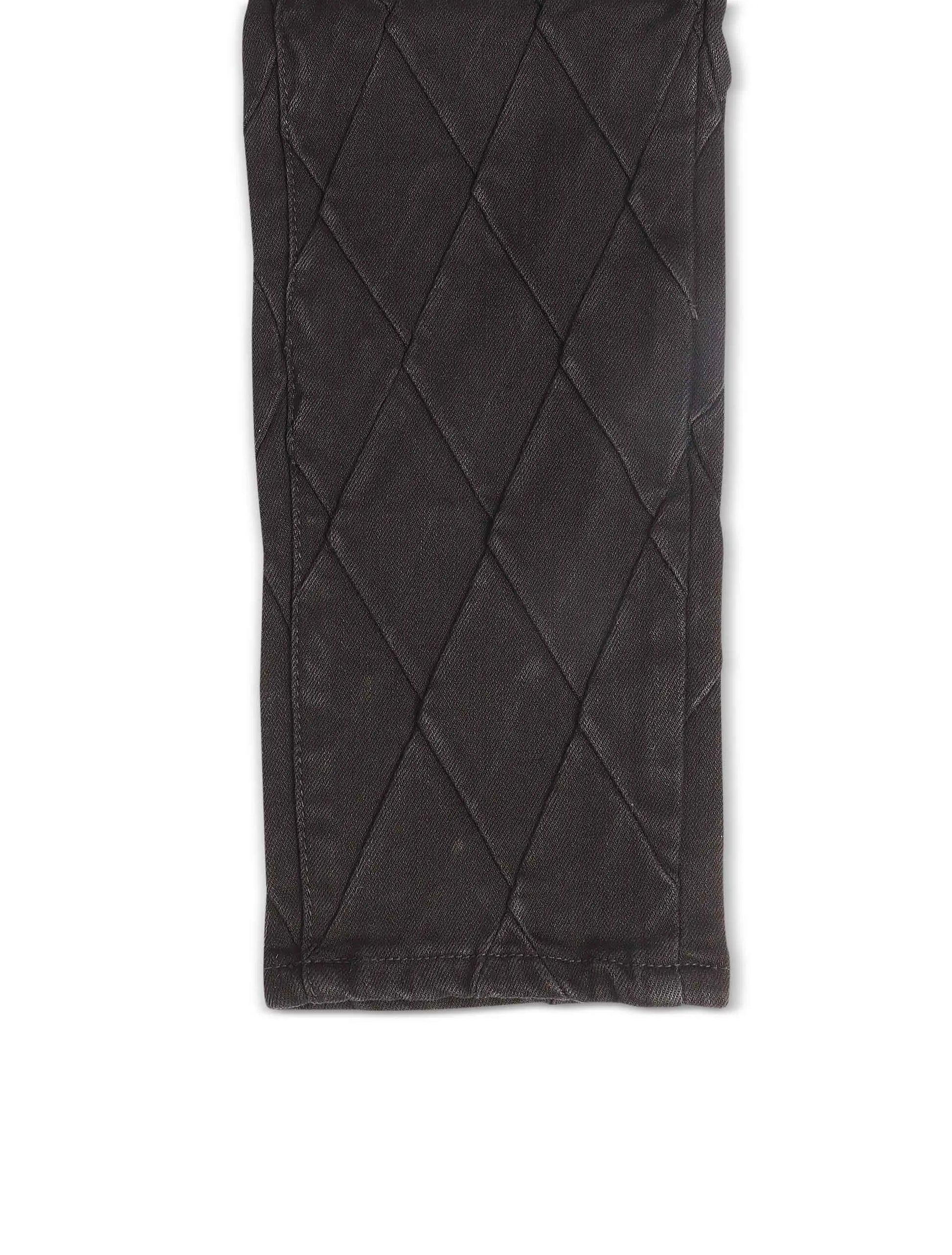 Valabasas Drift Skinny Jeans - Jet Black Denim Exchange