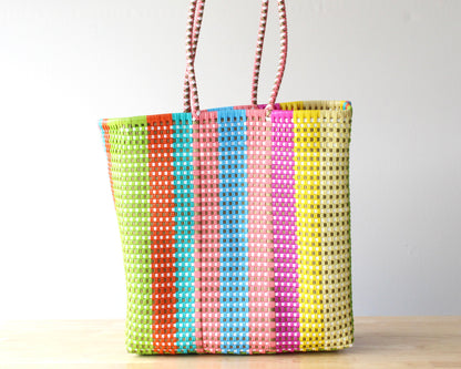 MexiMexi Multicolor Extra Large Tote | Artisanal Beach Bag MexiMexi