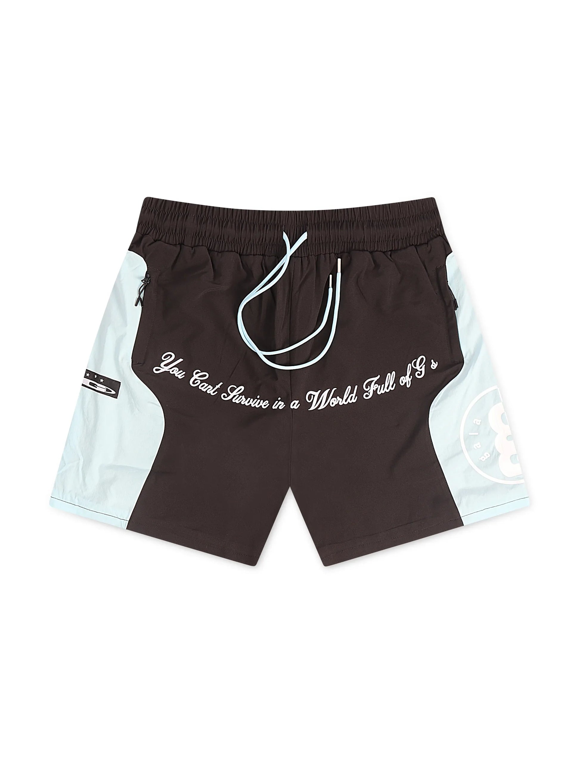 Gala Original G Sport Shorts - Black/Blue Denim Exchange