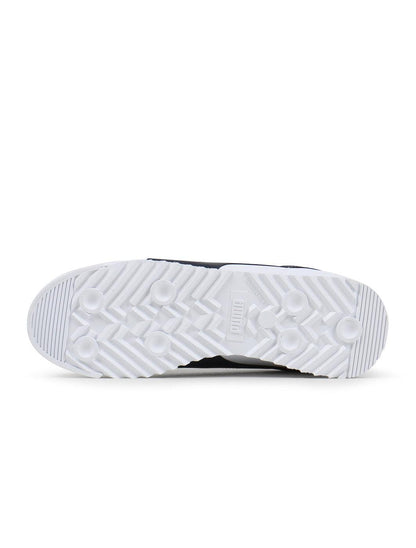 Puma Mens Roma Basic - White/Navy Denim Exchange