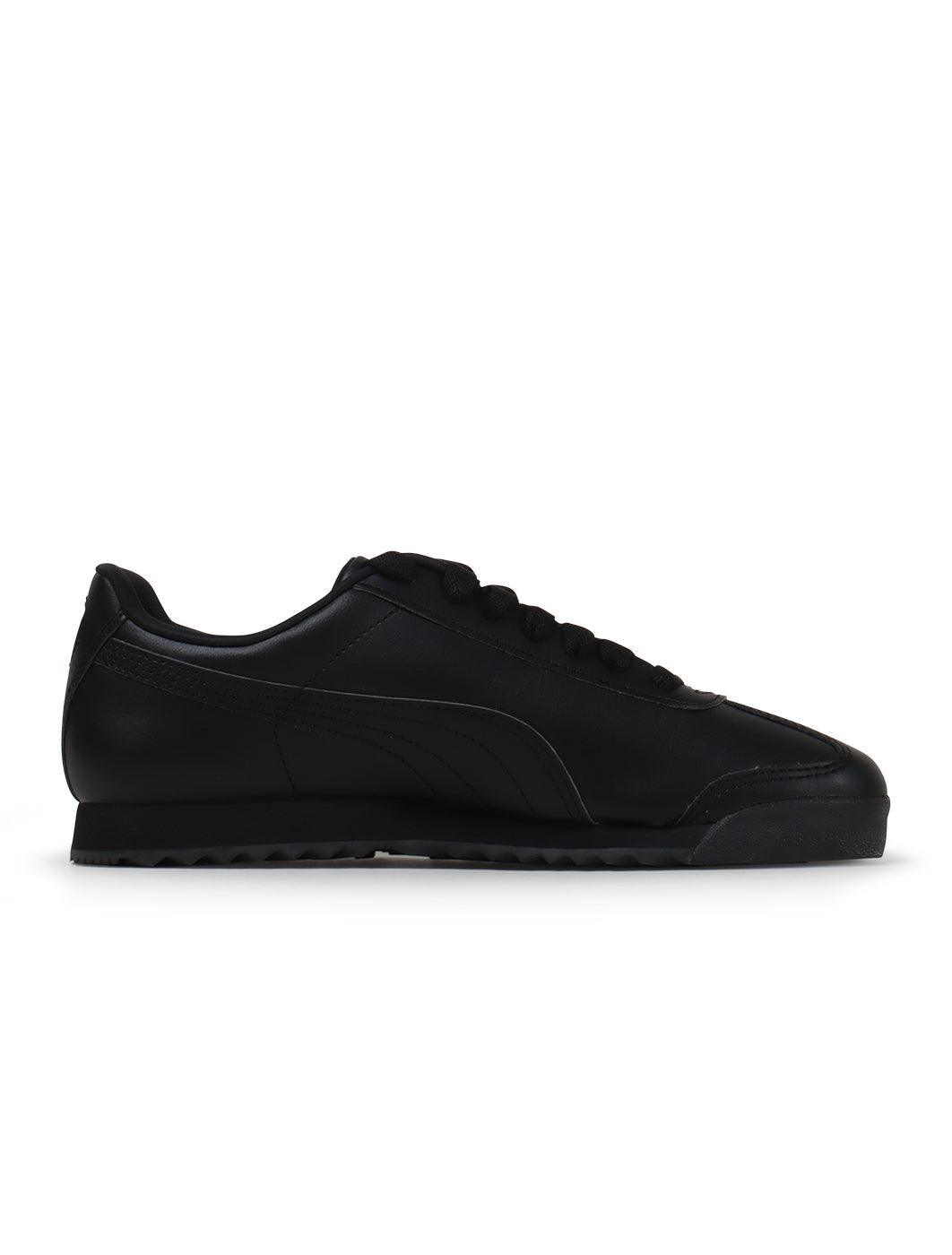 Puma Mens Roma Basic - Black/Black Denim Exchange