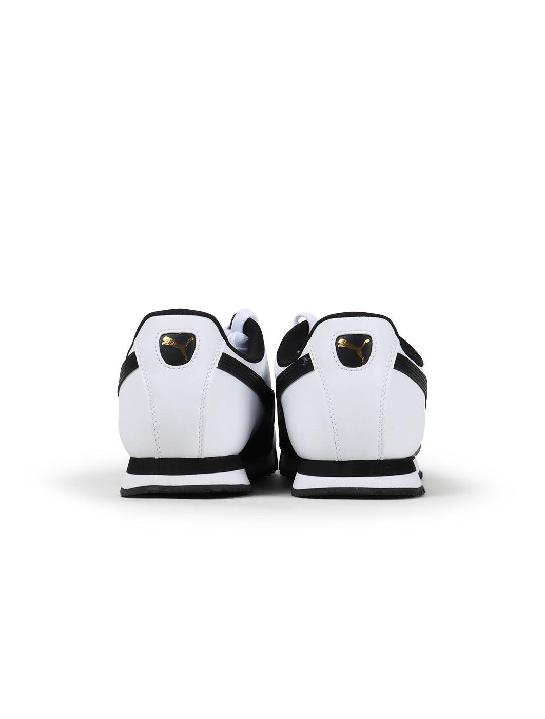 Puma Mens Roma Basic - White/Black Denim Exchange