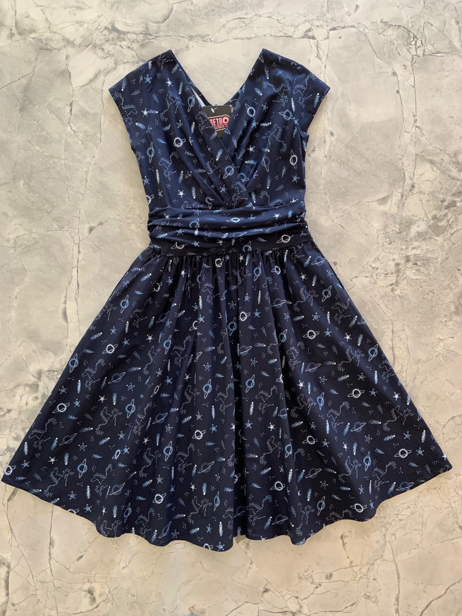 A Sky Full of Stars Greta Dress Retrolicious
