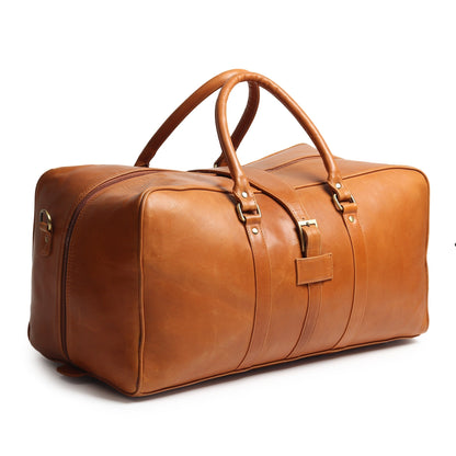 Port Blair Leather Duffle Travel Bag Classy Leather Bags