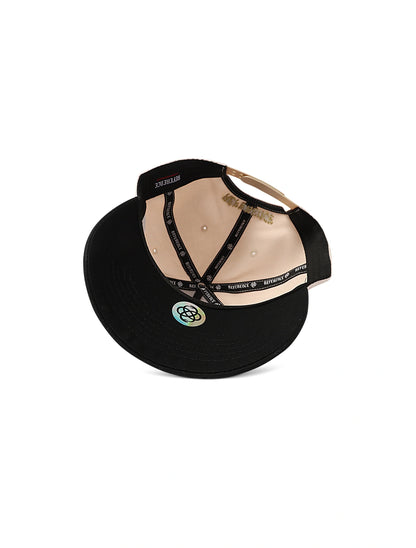 Reference Mirrored LA Hat - Cream/Black Denim Exchange