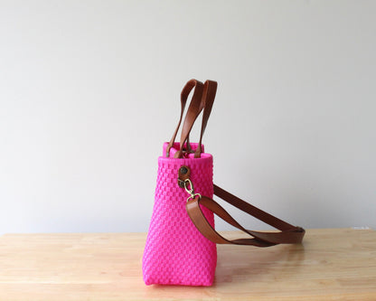 Hot Pink Handwoven Purse by MexiMexi MexiMexi