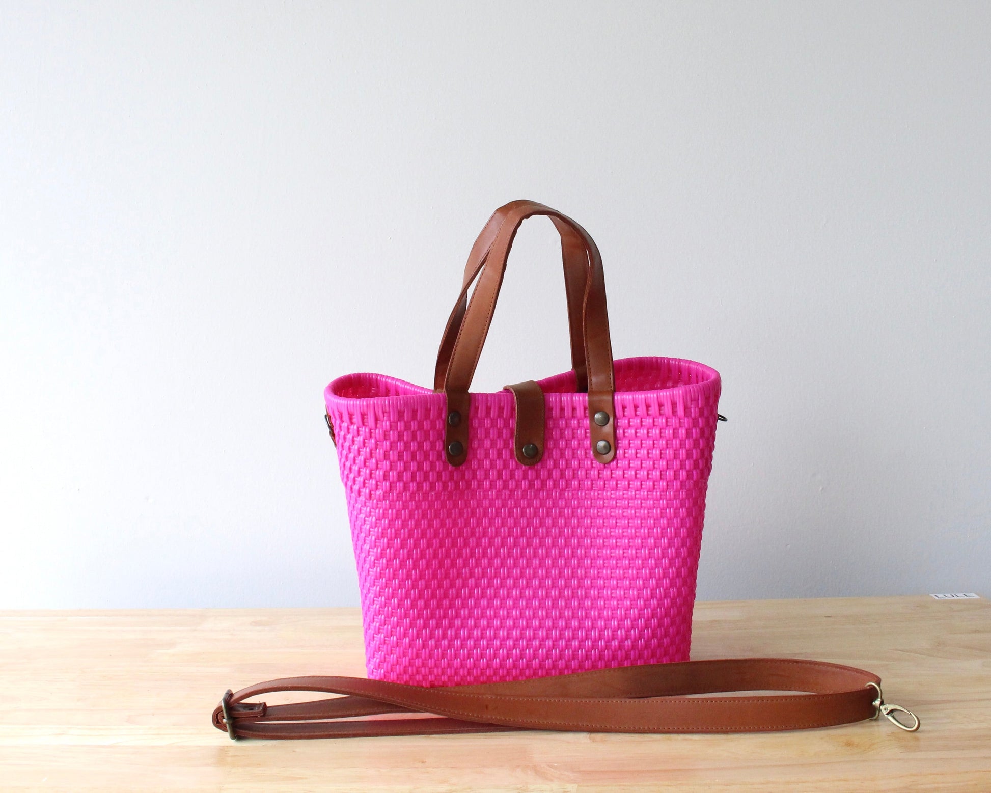 Hot Pink Handwoven Purse by MexiMexi MexiMexi