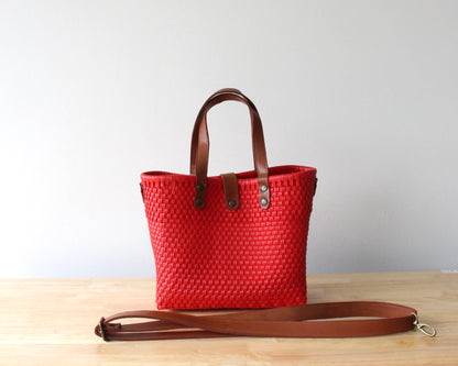 Red Handwoven Purse by MexiMexi MexiMexi