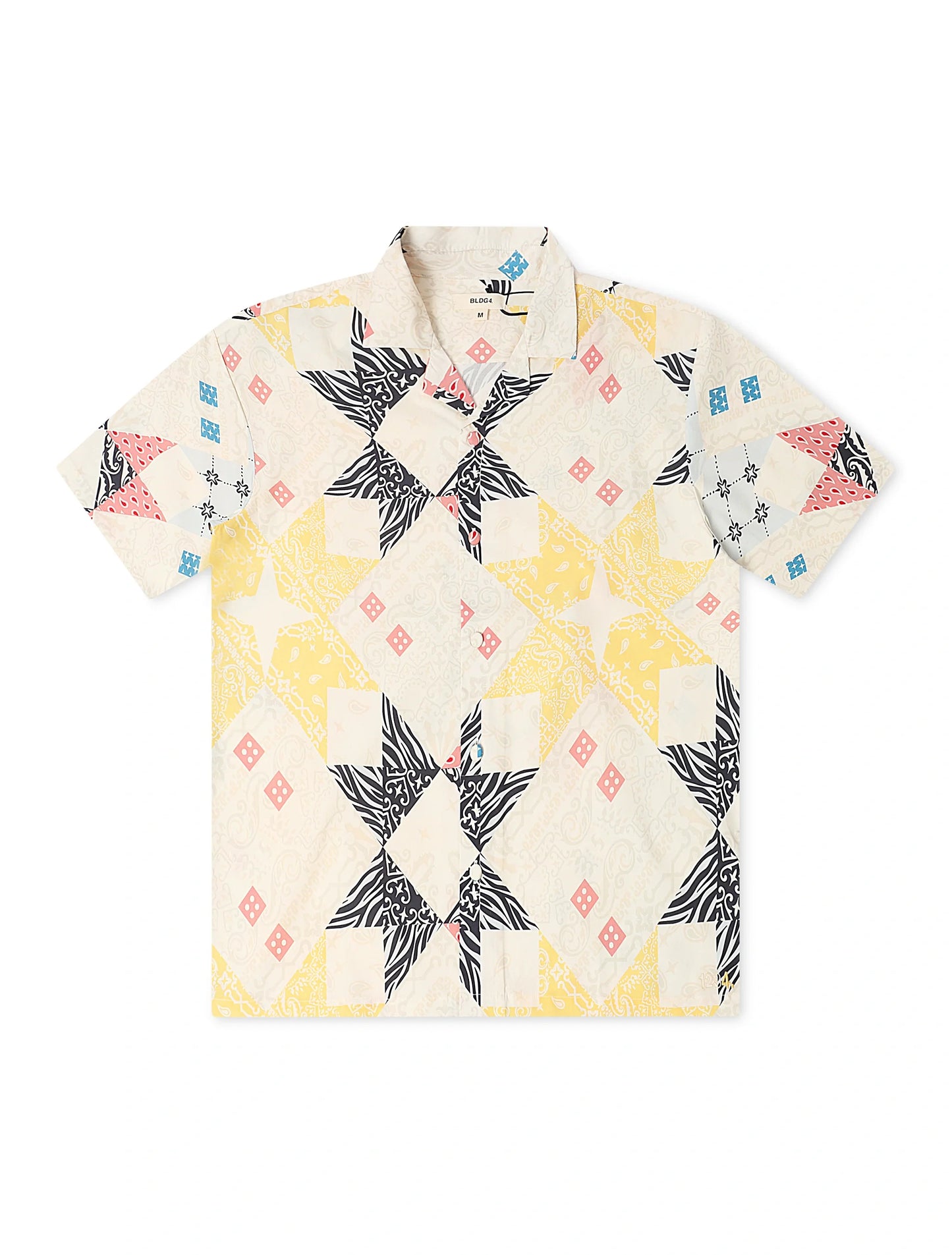 BLDG4 Puff Puff Woven Shirt - Whisper White Denim Exchange