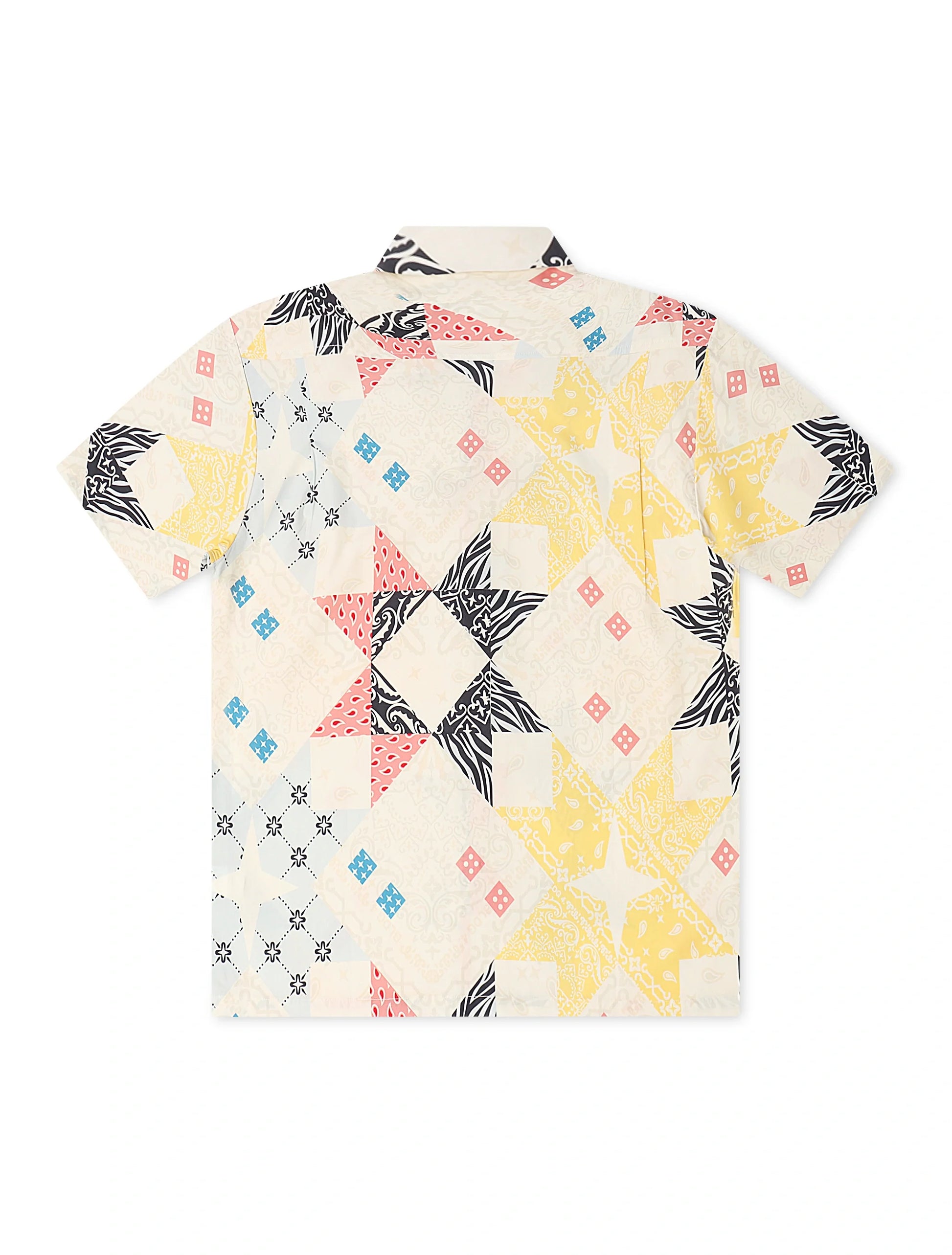BLDG4 Puff Puff Woven Shirt - Whisper White Denim Exchange