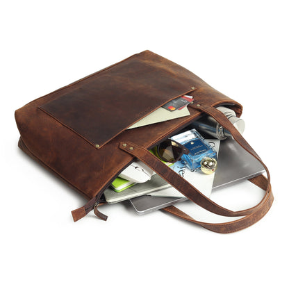 Rachel Large Leather Tote Classy Leather Bags