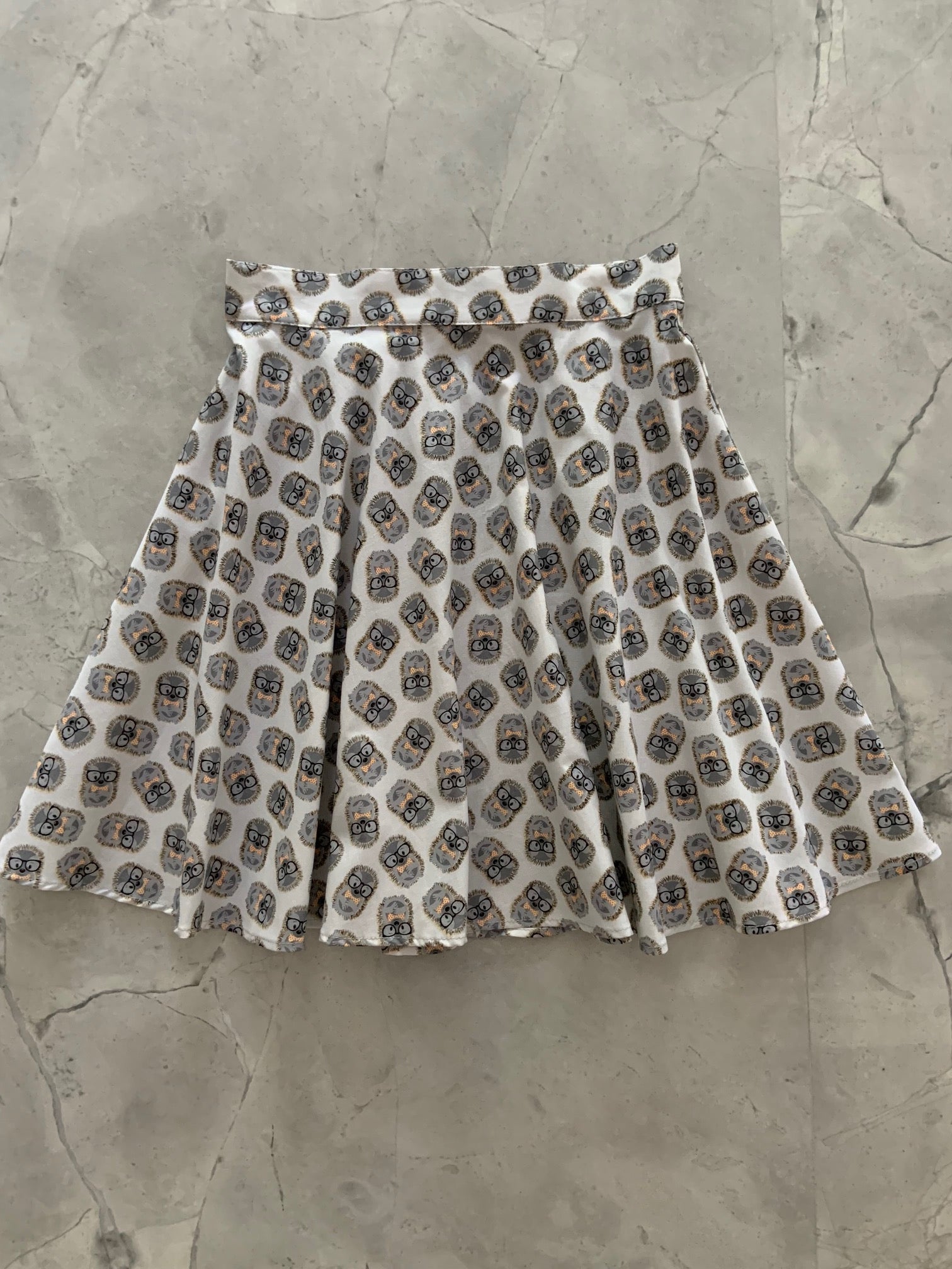 Hedgehog Skater Skirt Retrolicious