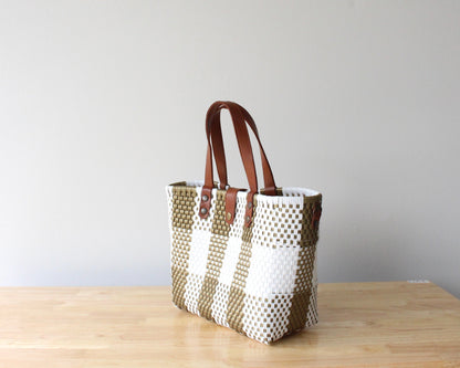 White & Gold Purse by MexiMexi MexiMexi