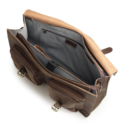 Buffalo Leather Messenger Bag Classy Leather Bags