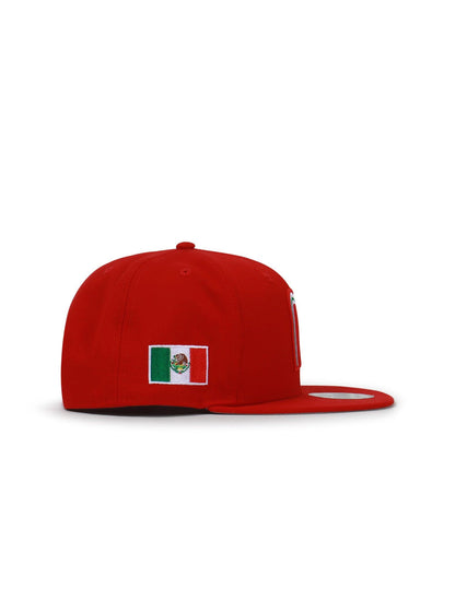 New Era Mexico Hat Snapback - Red Denim Exchange