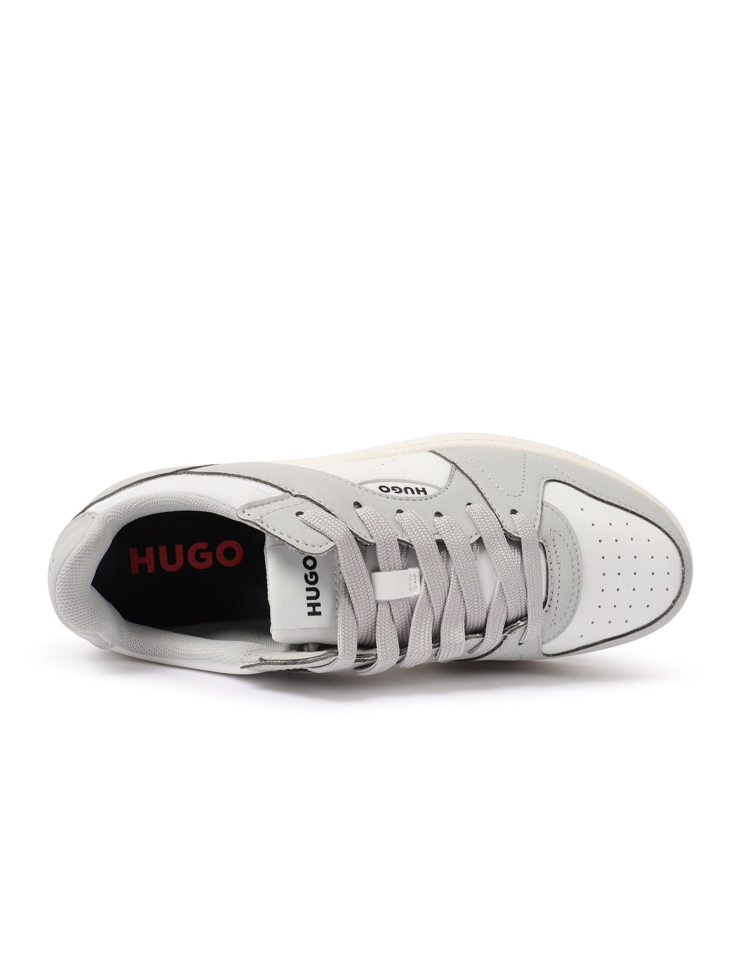 Hugo Hadrian Tenns Shoes - Grey Denim Exchange