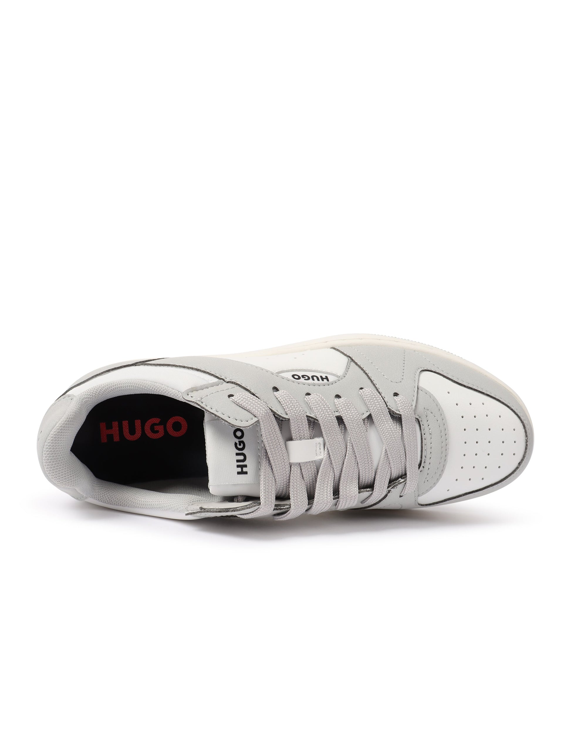 Hugo Hadrian Tenns Shoes - Grey Denim Exchange