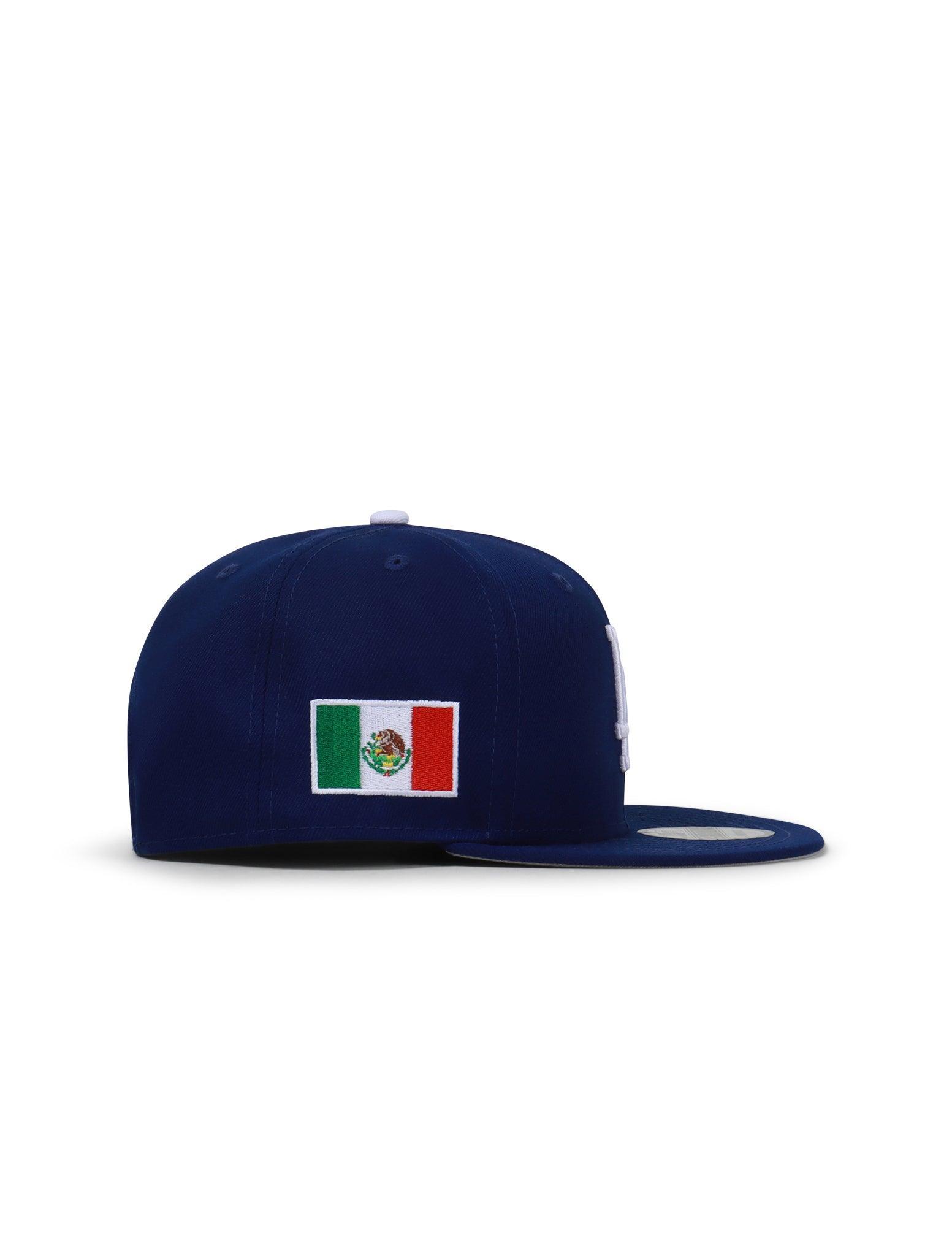 New Era La Mexico Hat Snapback - Royal Blue Denim Exchange