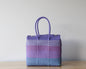 Lavender, Coral & Mint Medium Handwoven Handbag MexiMexi