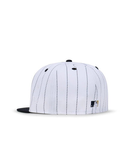 New Era 5950 Brooklyn Dodgers Jackie Robinson Hat - Stripe White Denim Exchange