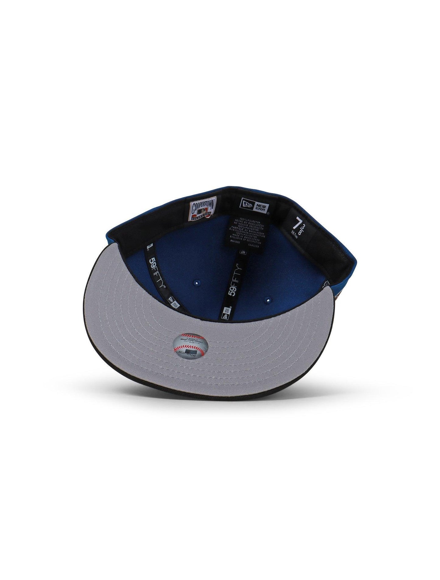 New Era 5950 Dodgers 50Th Anniversary Hat - Blue/Black Denim Exchange