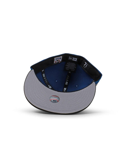 New Era 5950 Dodgers 50Th Anniversary Hat - Blue/Black Denim Exchange