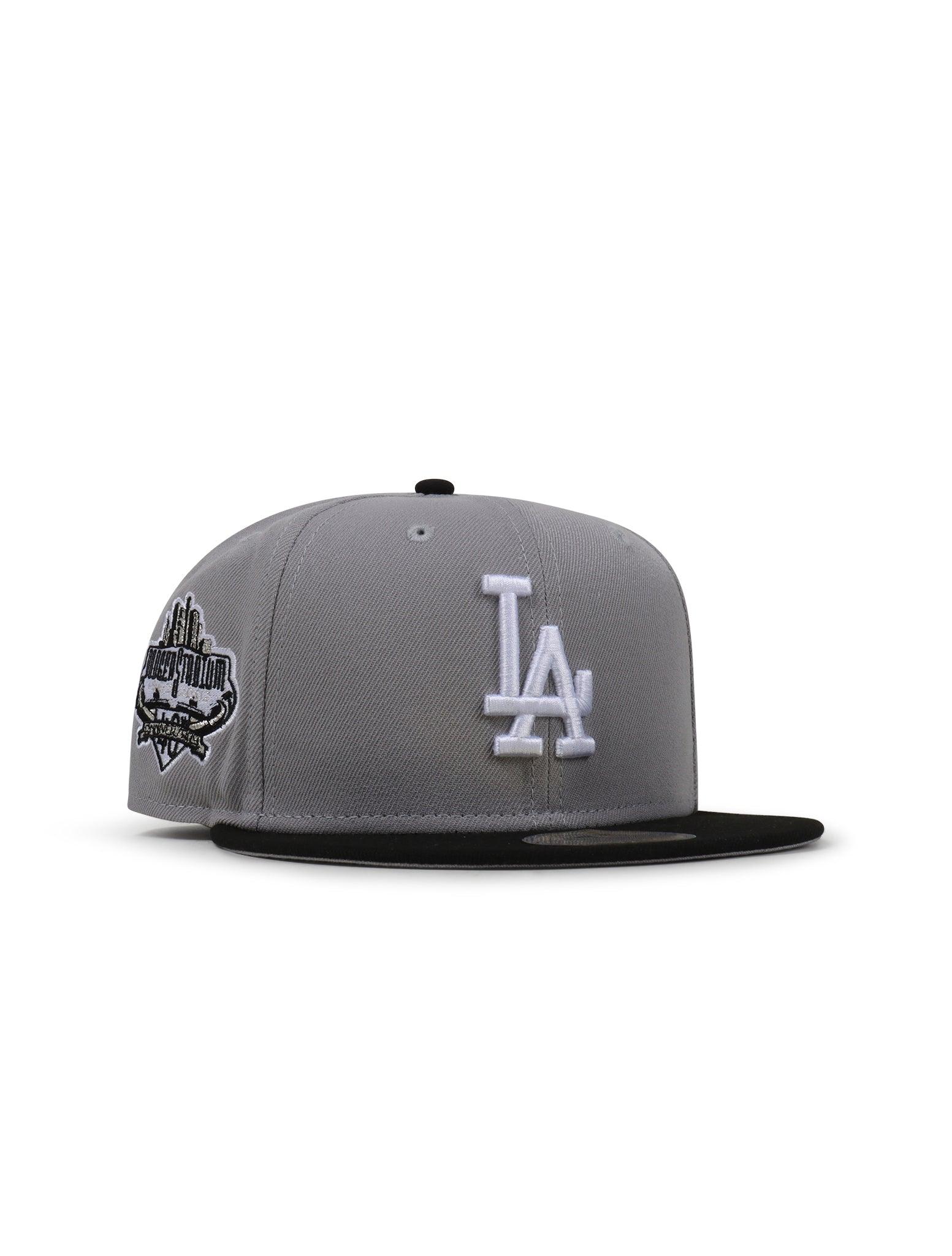 New Era 5950 Dodgers 40Th Anniversary Hat - Gray/Black Denim Exchange