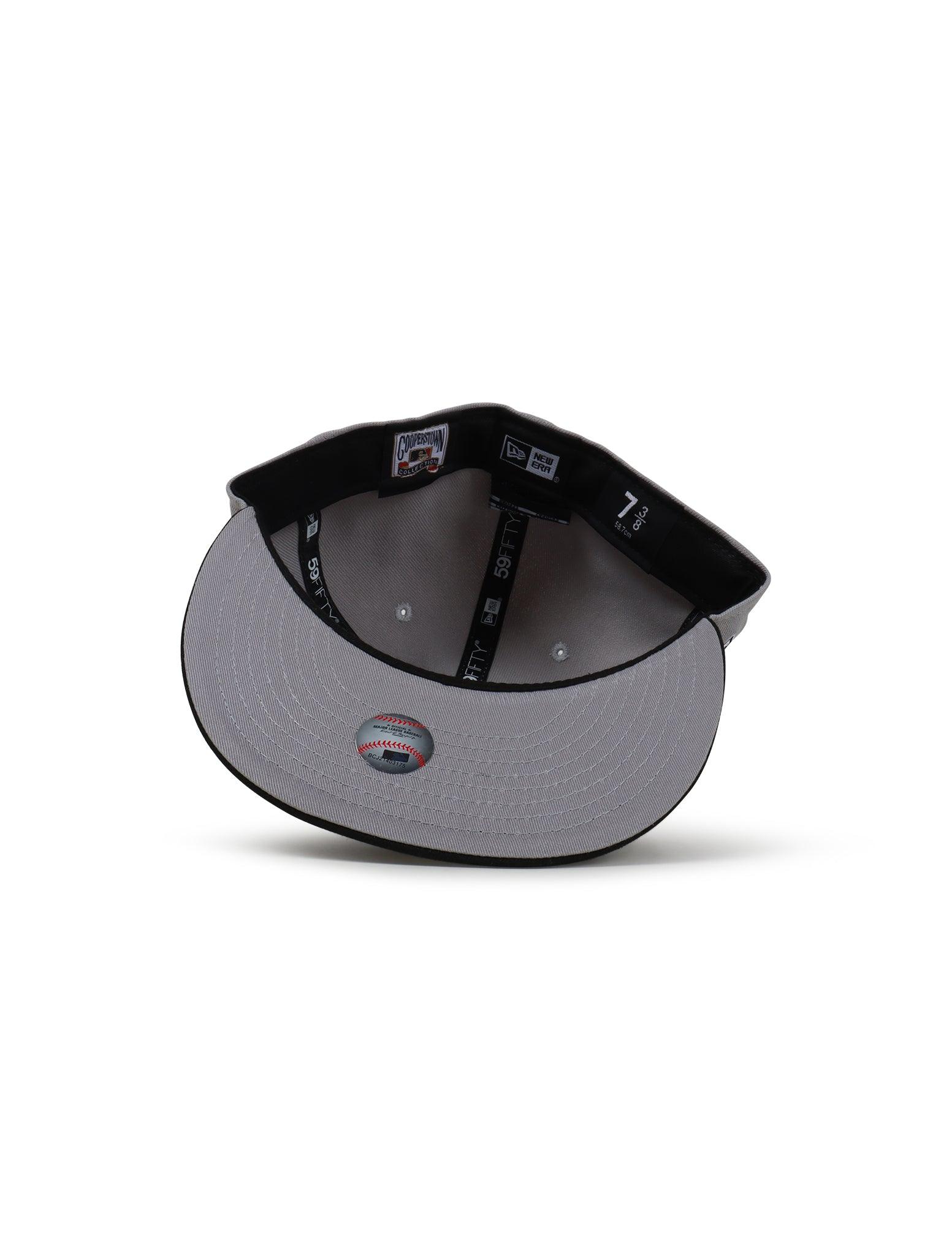 New Era 5950 Dodgers 40Th Anniversary Hat - Gray/Black Denim Exchange
