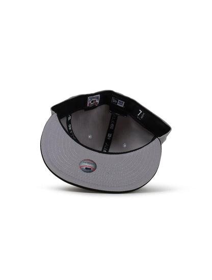 New Era 5950 Dodgers 40Th Anniversary Hat - Gray/Black Denim Exchange