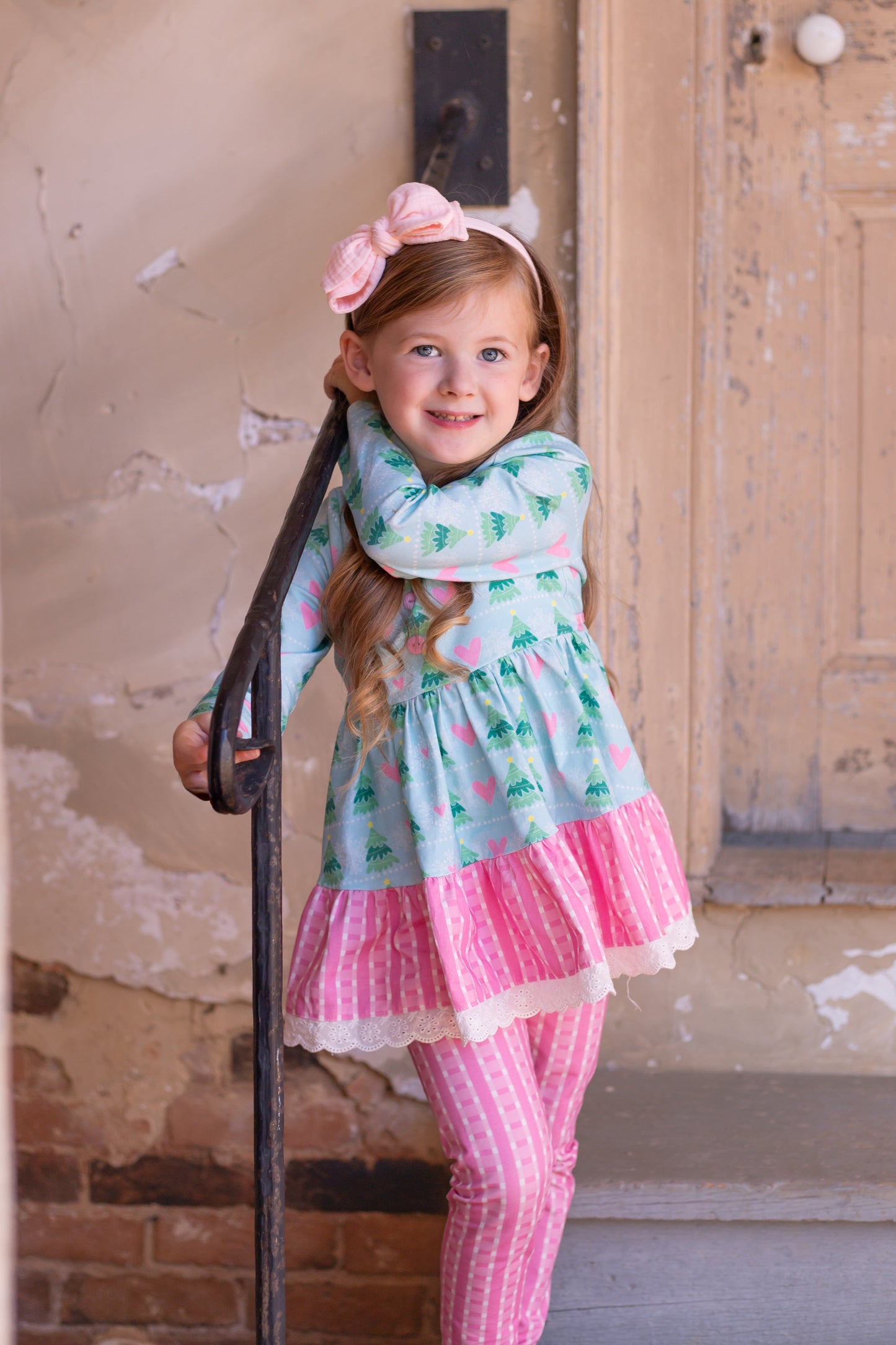 Chloe Tunic Set - Frosted Winterland Always In Bloom Clothing Co