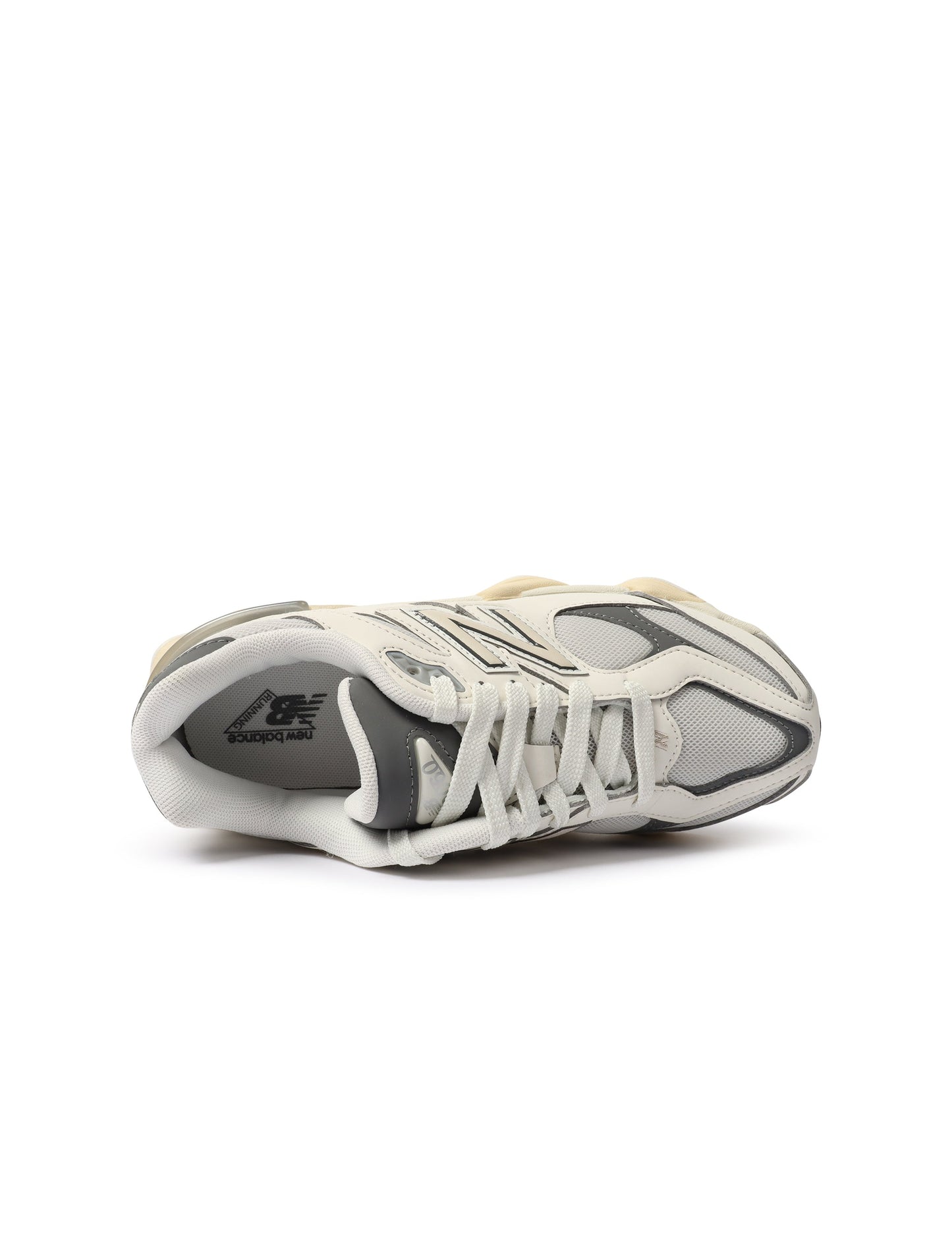 New Balance Big Kids 9060 Lifestyle Shoes  - White/Grey Denim Exchange