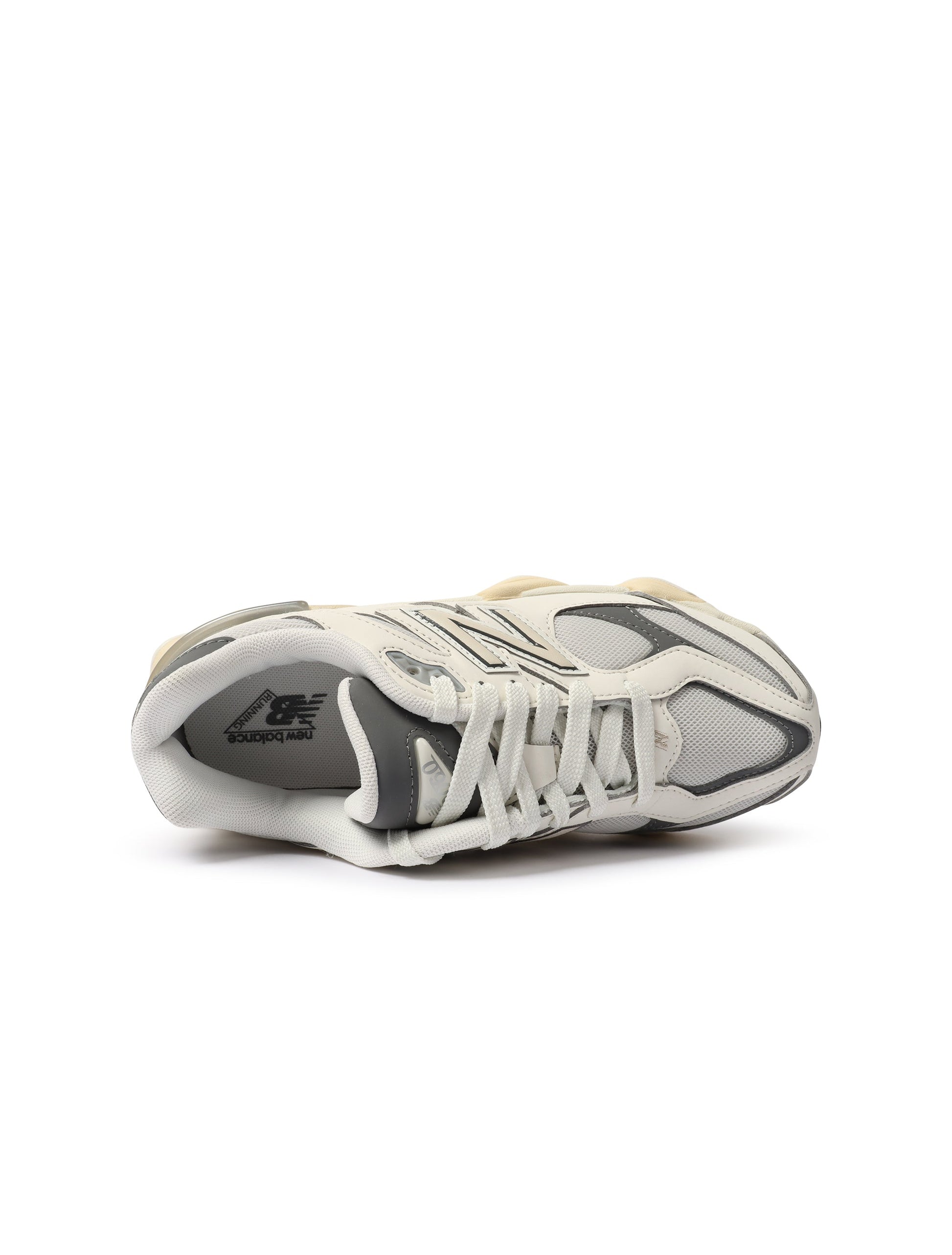 New Balance Big Kids 9060 Lifestyle Shoes  - White/Grey Denim Exchange
