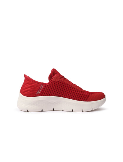 Skechers Womens Go Walk Flex Grand Entry - Red Denim Exchange