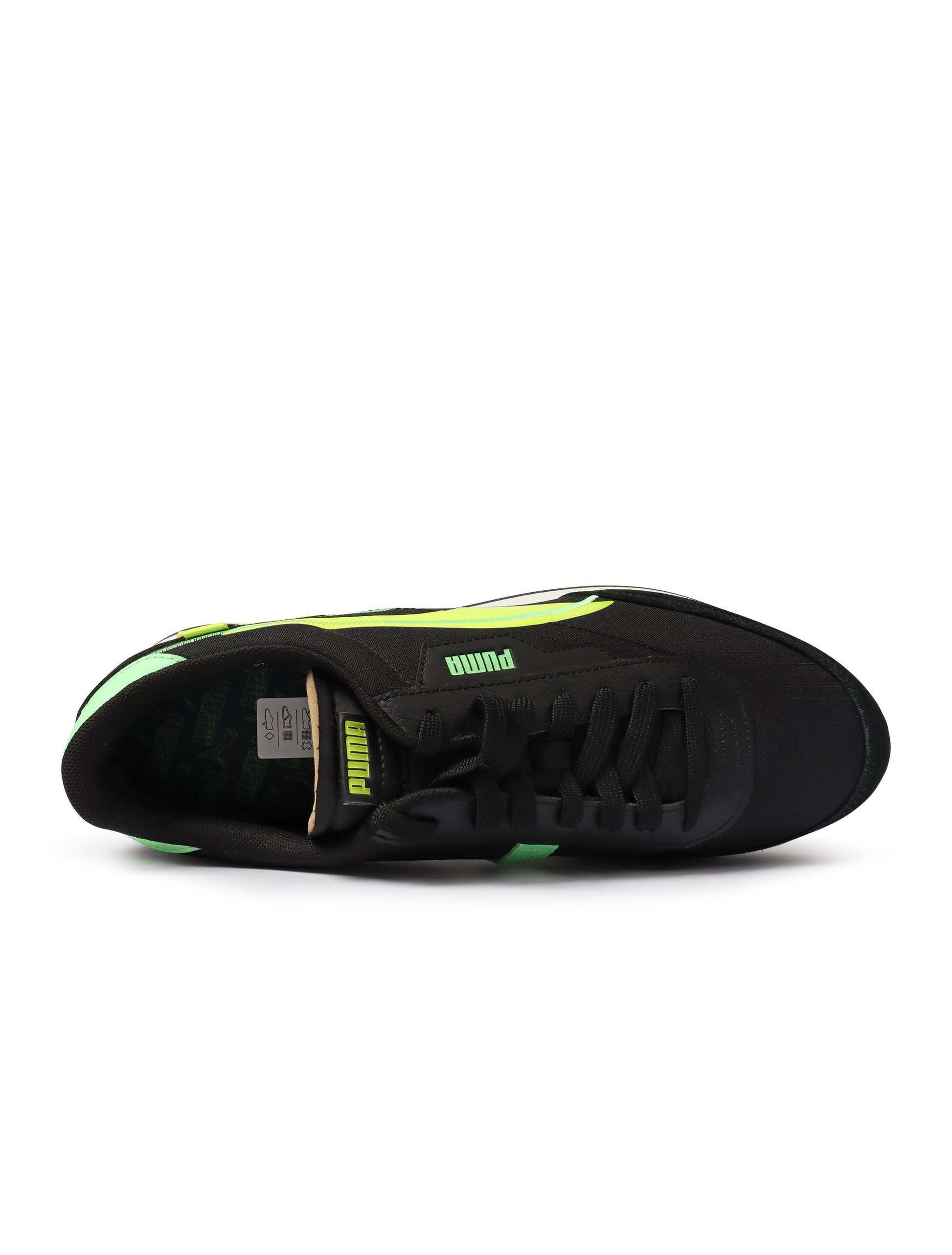 Puma Future Rider Twofold - Black/Yellow Denim Exchange