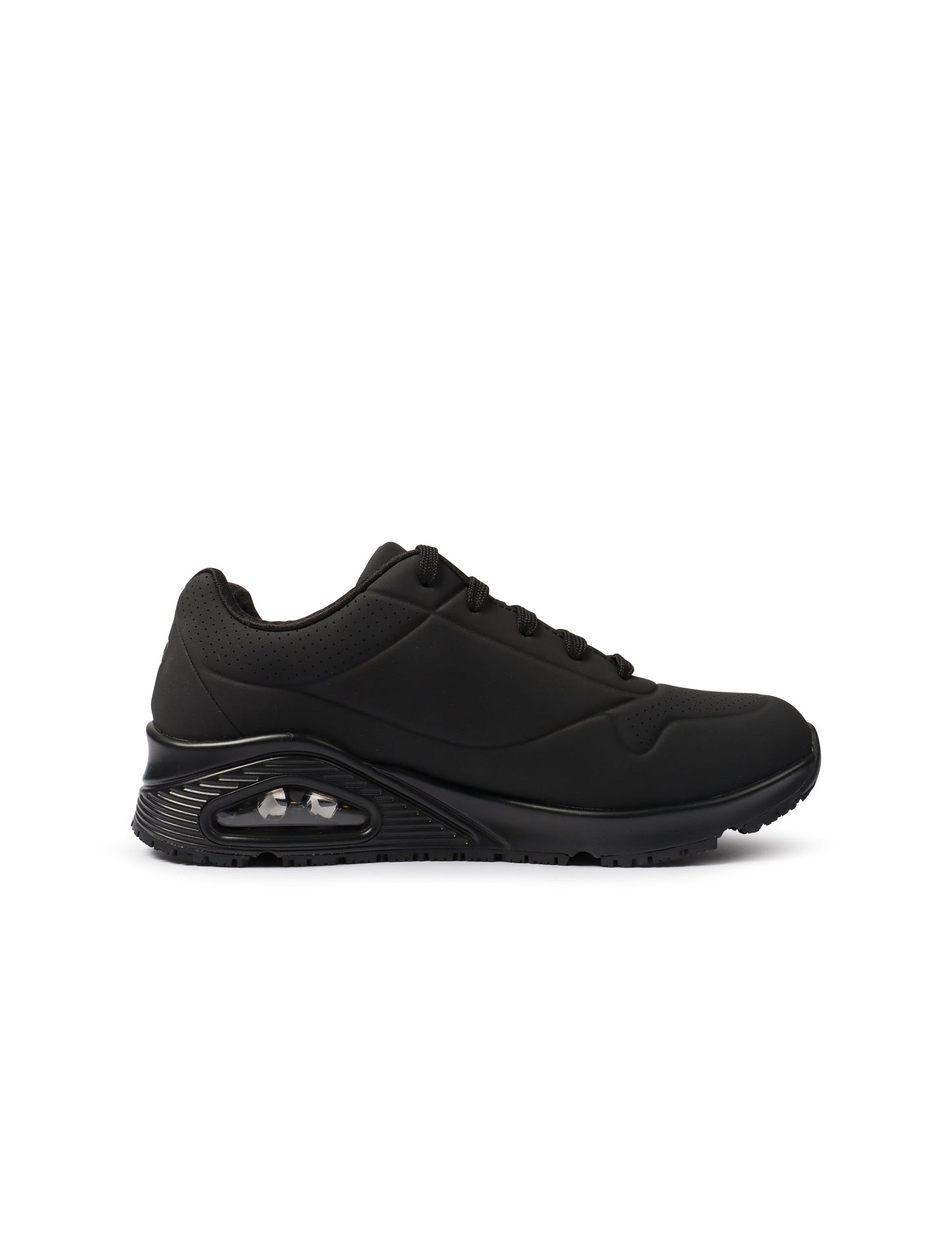 Skechers Womens Work Relaxed Fit Uno SR - Black Denim Exchange