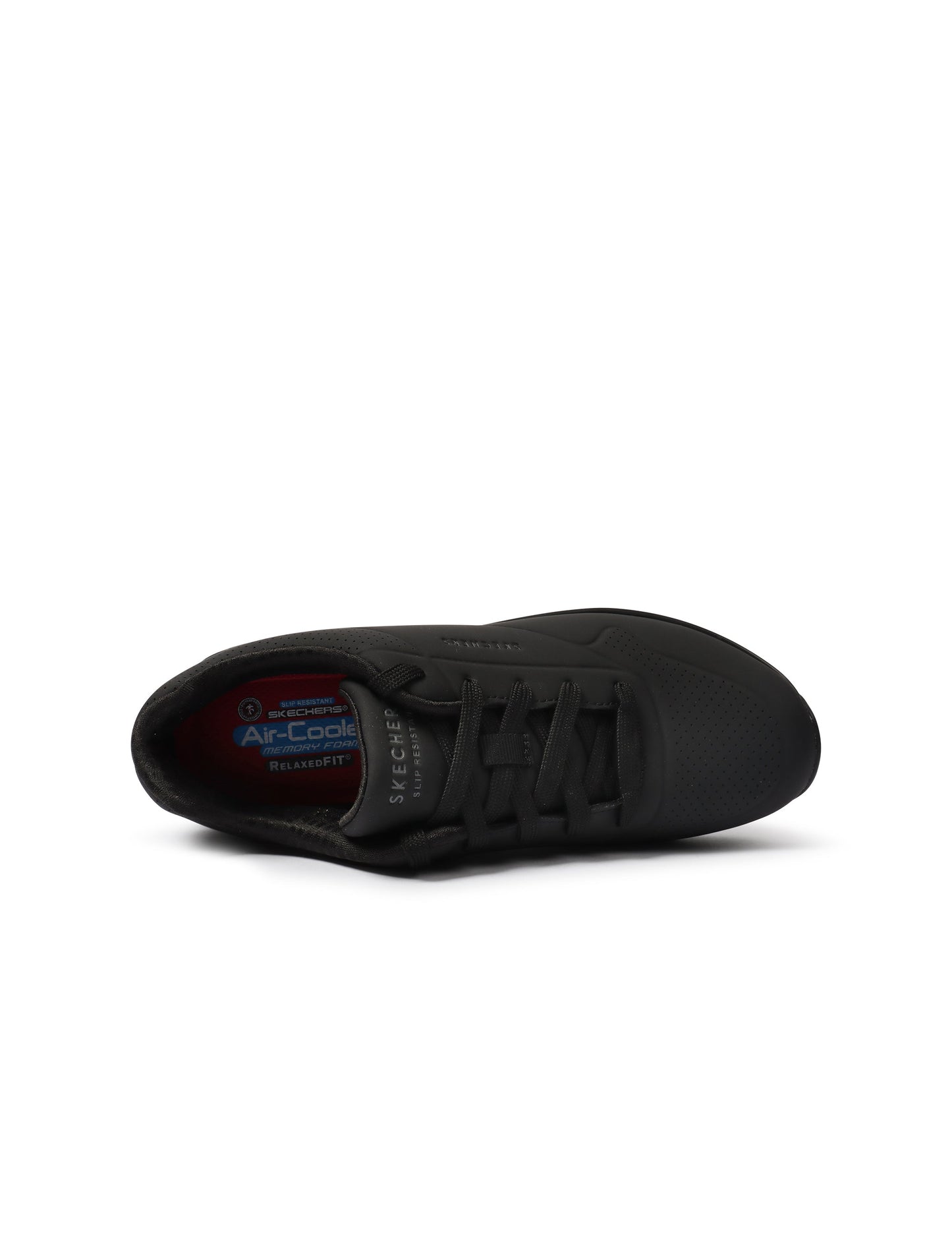 Skechers Womens Work Relaxed Fit Uno SR - Black Denim Exchange
