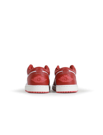 Air Jordan Big Kids  1 Low Se - White/Dunew Denim Exchange