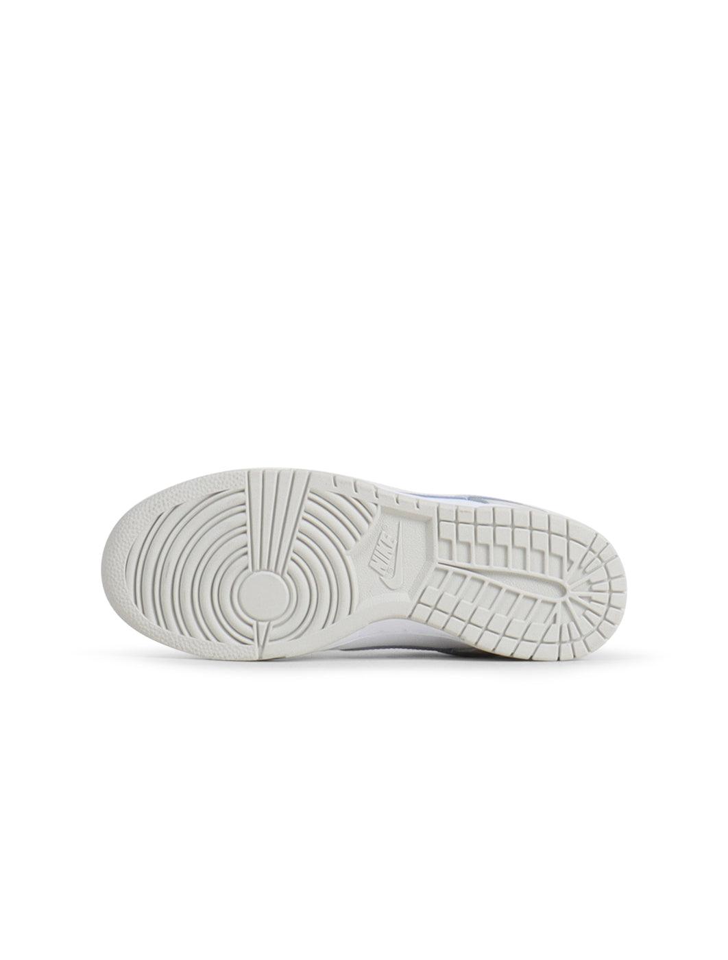 Nike Womens Dunk Low - Light Bone/Armory Blue Denim Exchange
