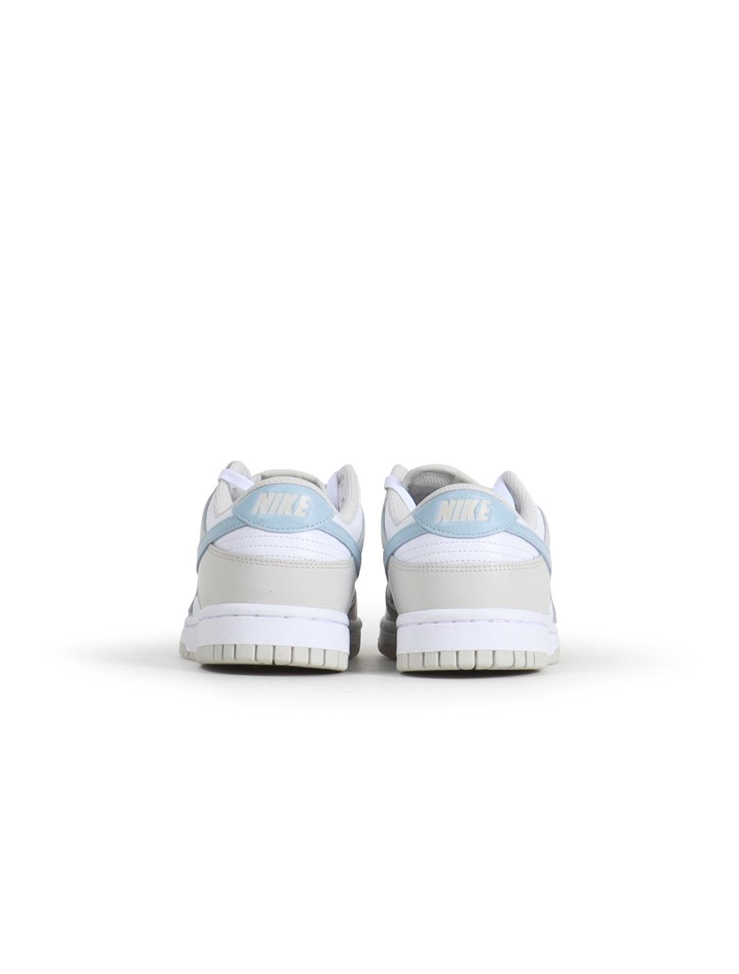 Nike Womens Dunk Low - Light Bone/Armory Blue Denim Exchange