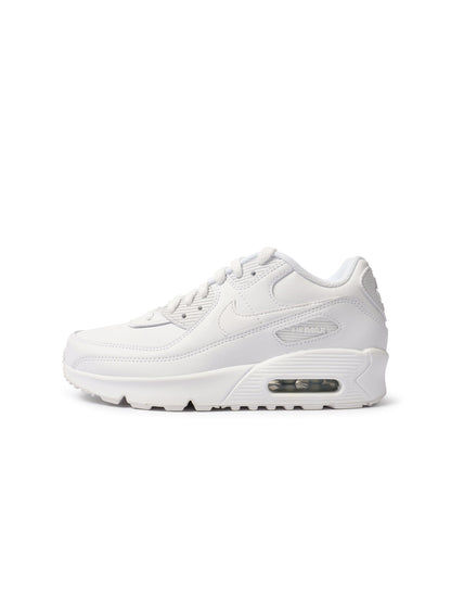 Nike Big Kids Airmax 90 LTR - White/White Denim Exchange
