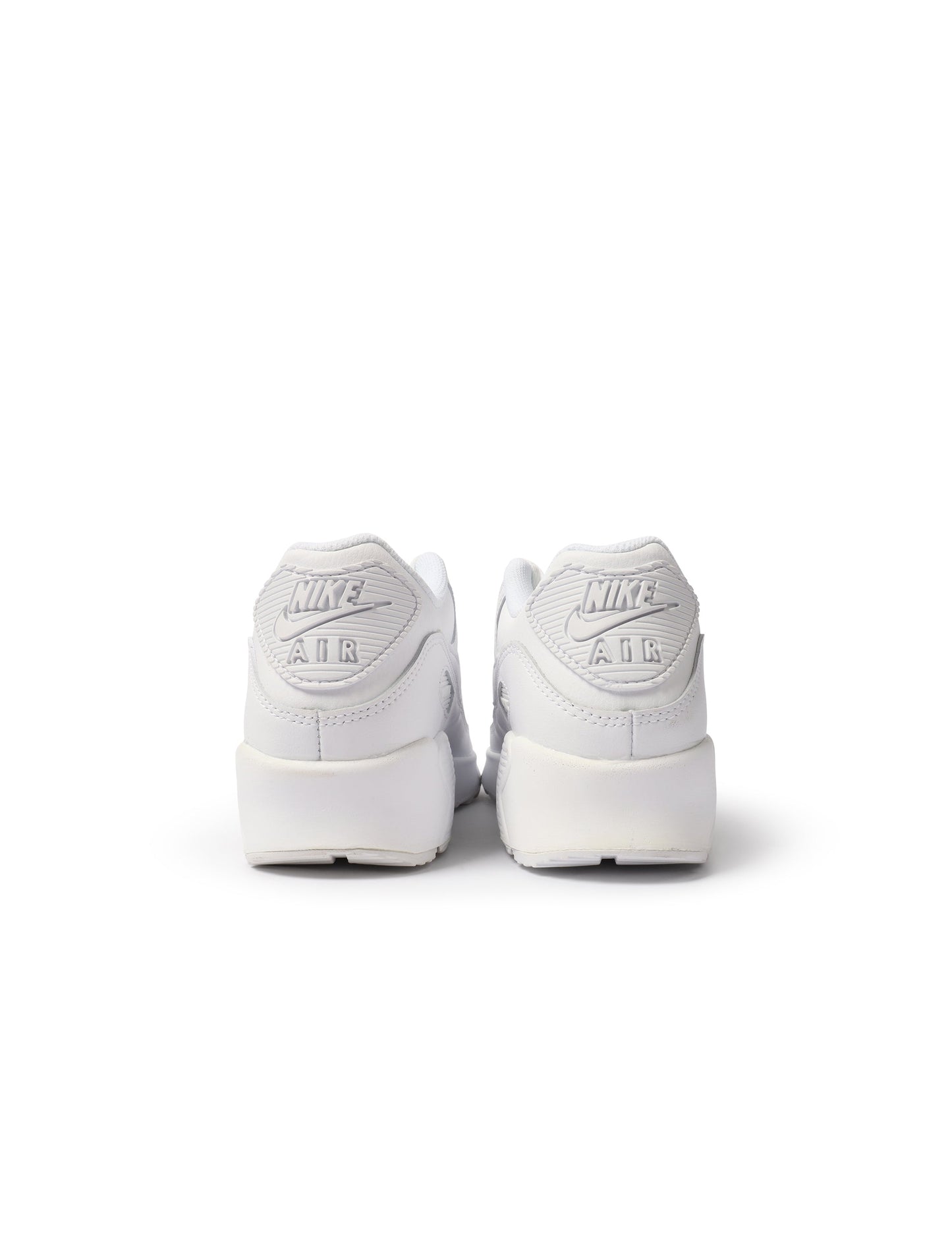 Nike Big Kids Airmax 90 LTR - White/White Denim Exchange