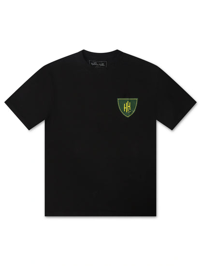 Hidden Hills Shield Tee - Black Denim Exchange